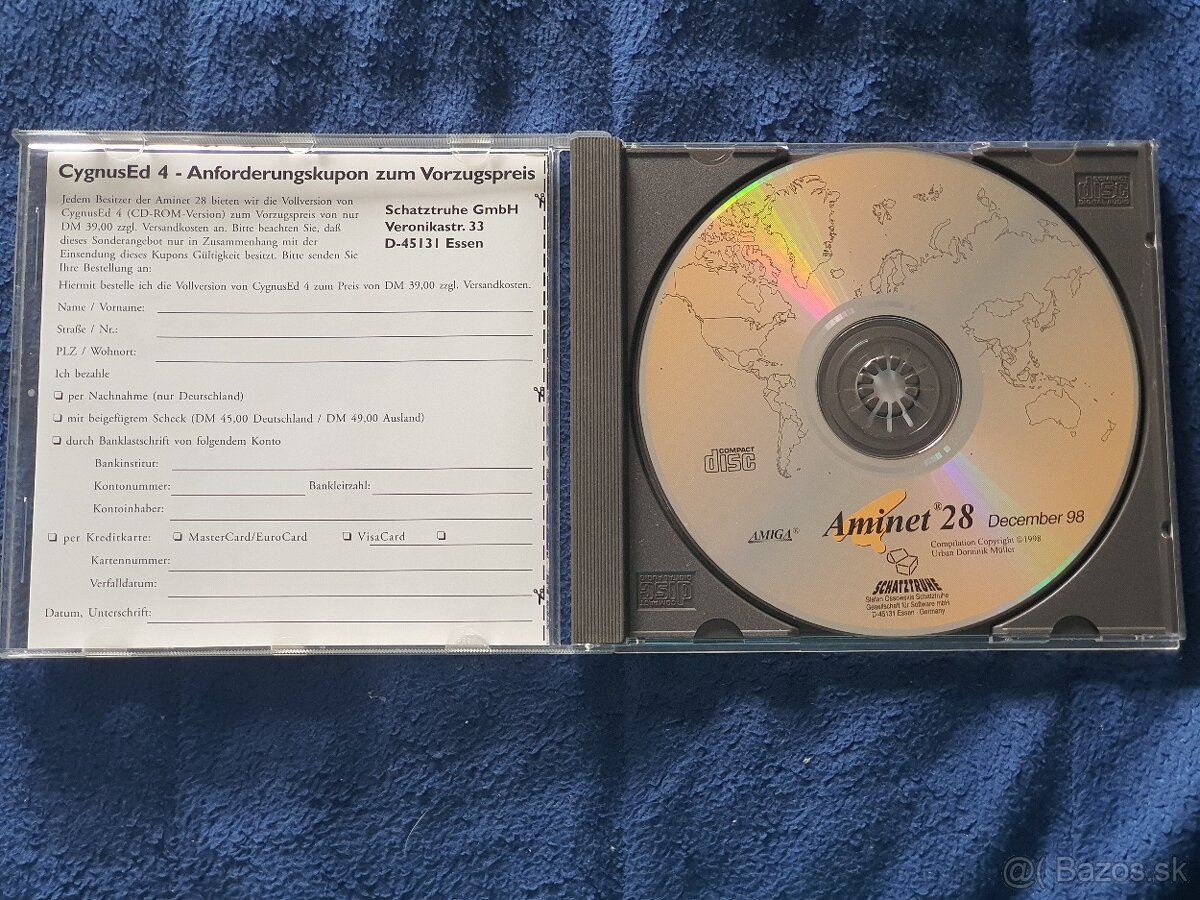 AMIGA - 5xCD Animatic,Aminet s rôznym softvérom a literatúra - 13
