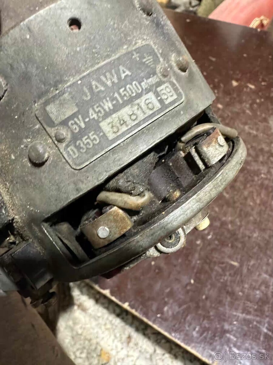Kkomlet funkčné zapalovanie ROTOR STATOR REG. JAWA ČZ záruka - 13