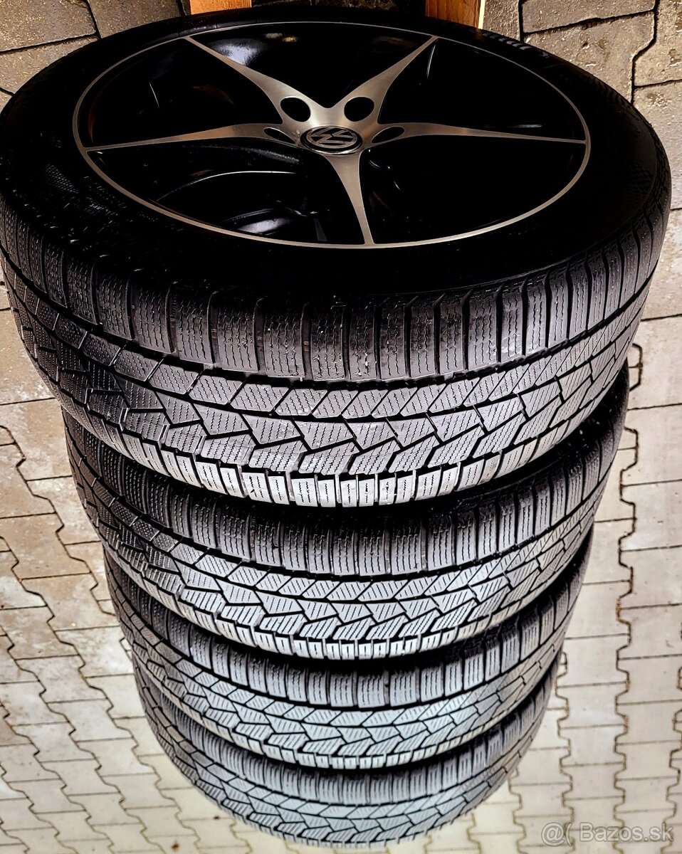 alu R18 5x112, zimné pneu 235/45, VW Passat, Škoda Superb - 13