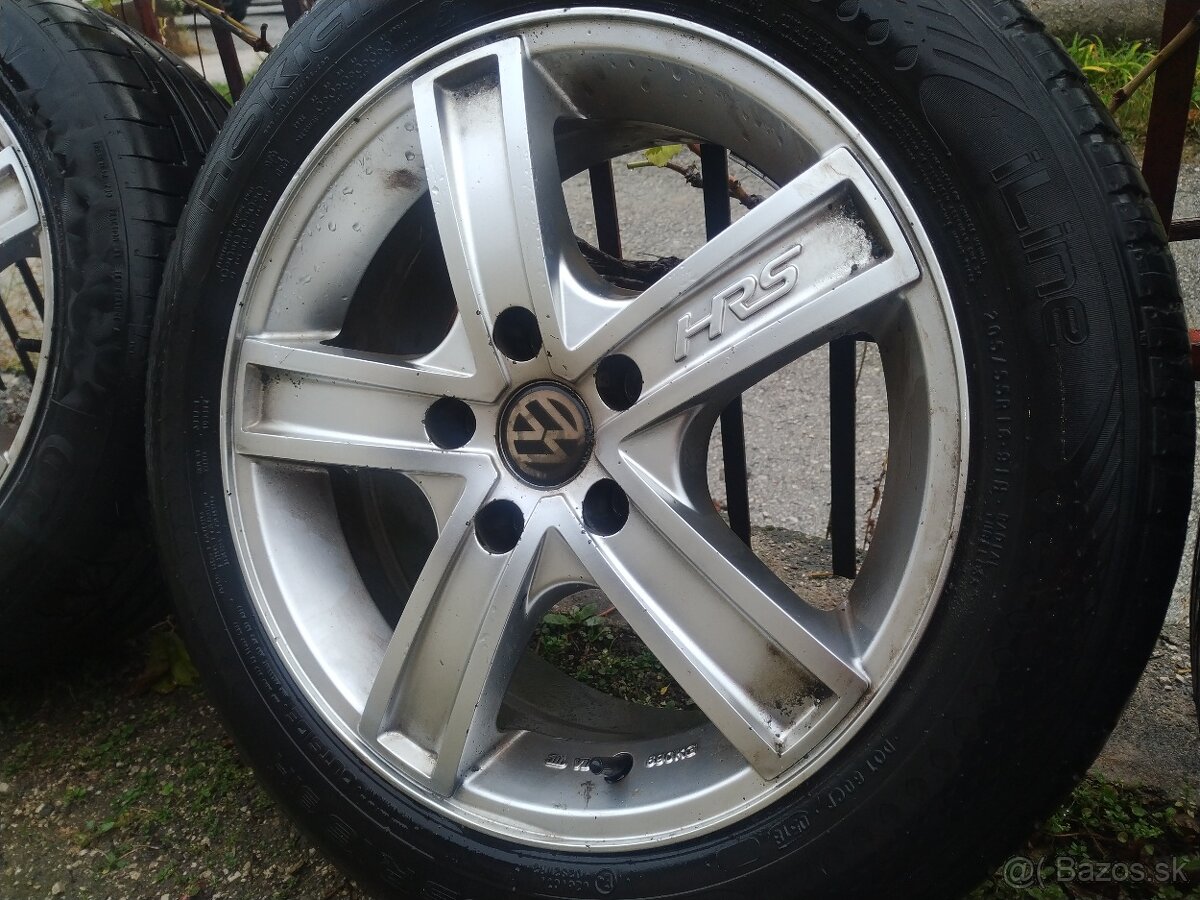 VW Touran ALU disky. 4 kusy. 205/55/R16. - 13