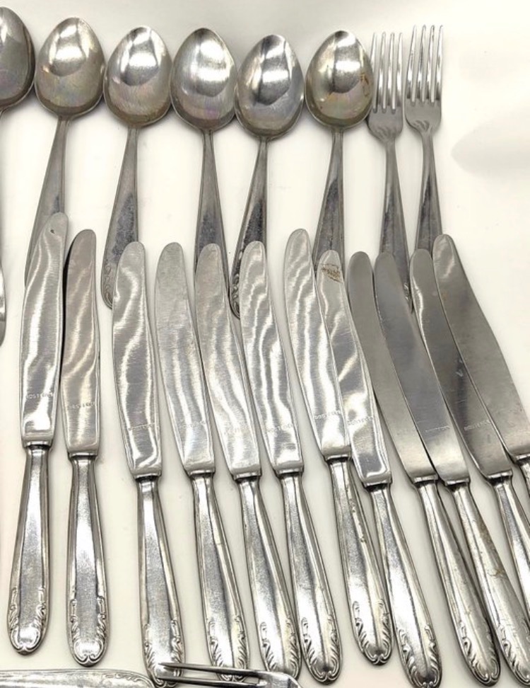 Predám postriebrený príborový set Abert – 58 ks - 13
