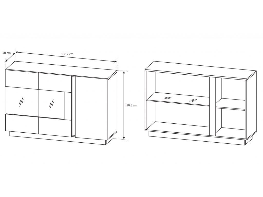 Obývacia stena nová - 13