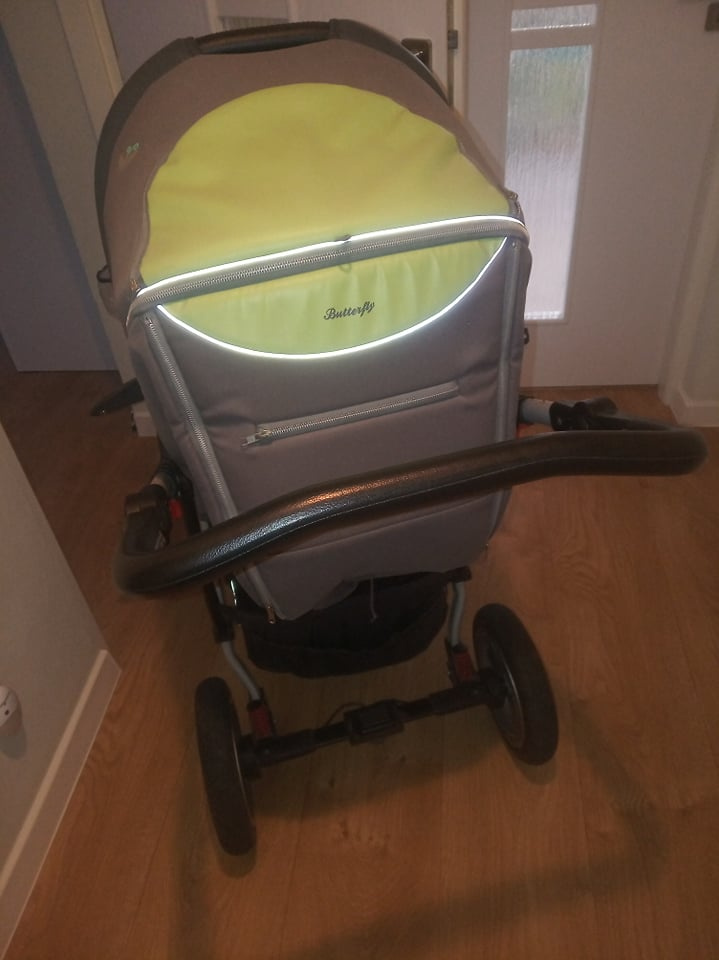 Dorjan 3 - kombinovaný kočík Prestige Butterfly - 13