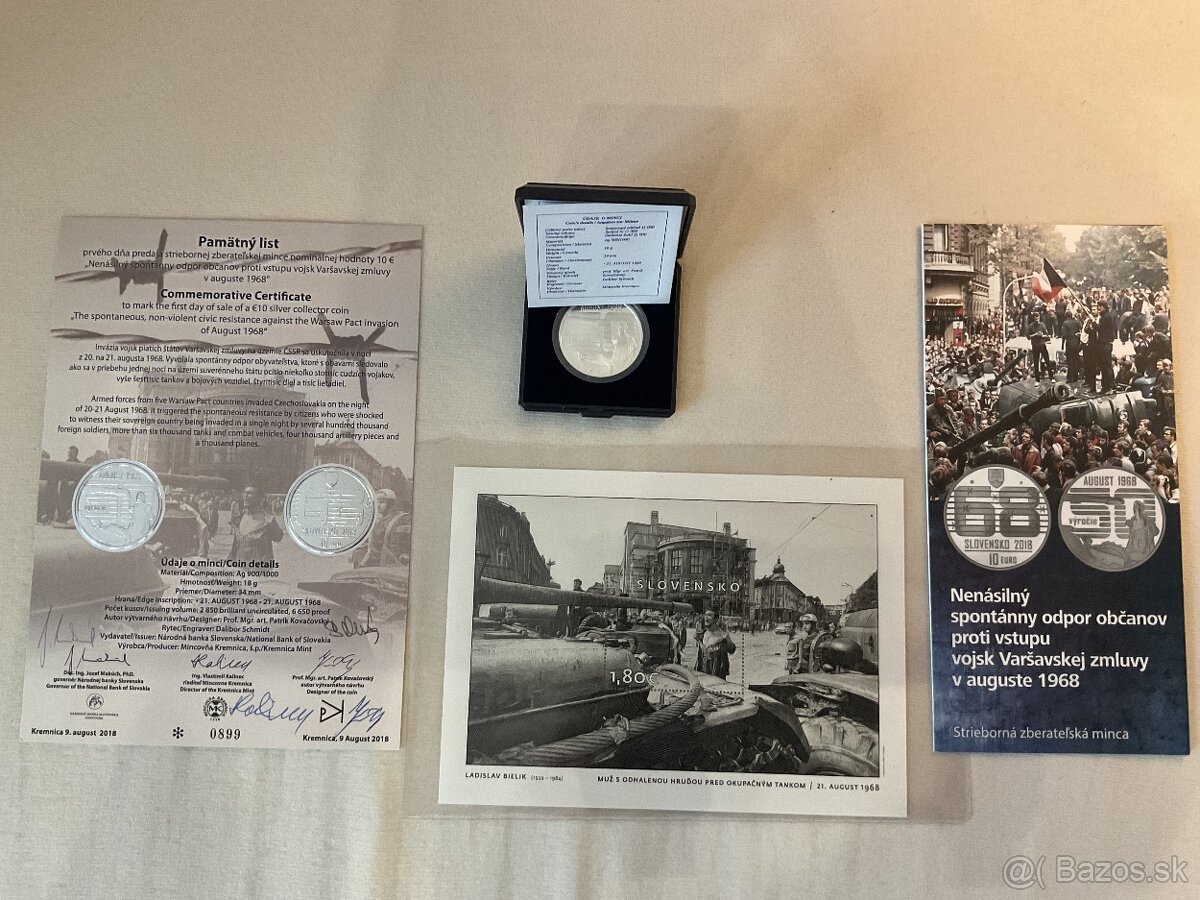 Predam 10€ a 20€ strieborne mince - 13