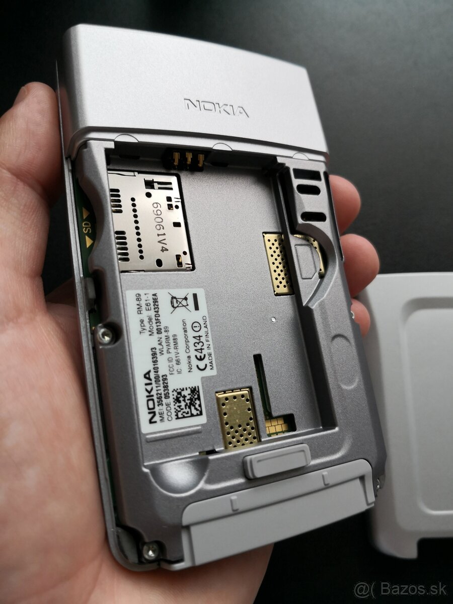 Retro Nokia E61 nový uloženka + komplet príslušen - 13