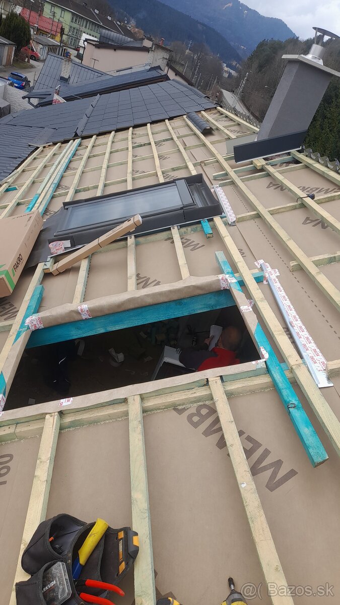 Strechy - klampiarske a výškové práce - 13
