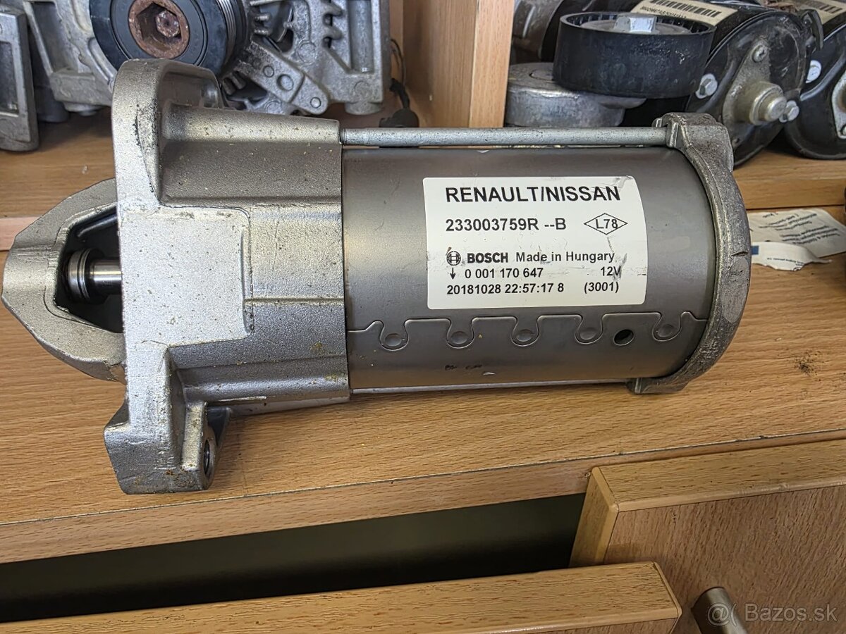 K9K 1,5 DCI KLIMA / ALTERNATOR / STARTER - 13
