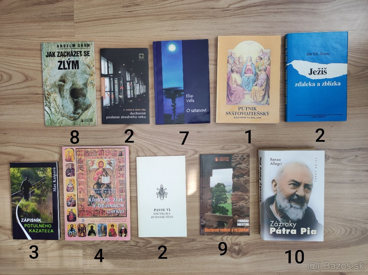 Náboženské knihy a skriptá - 13