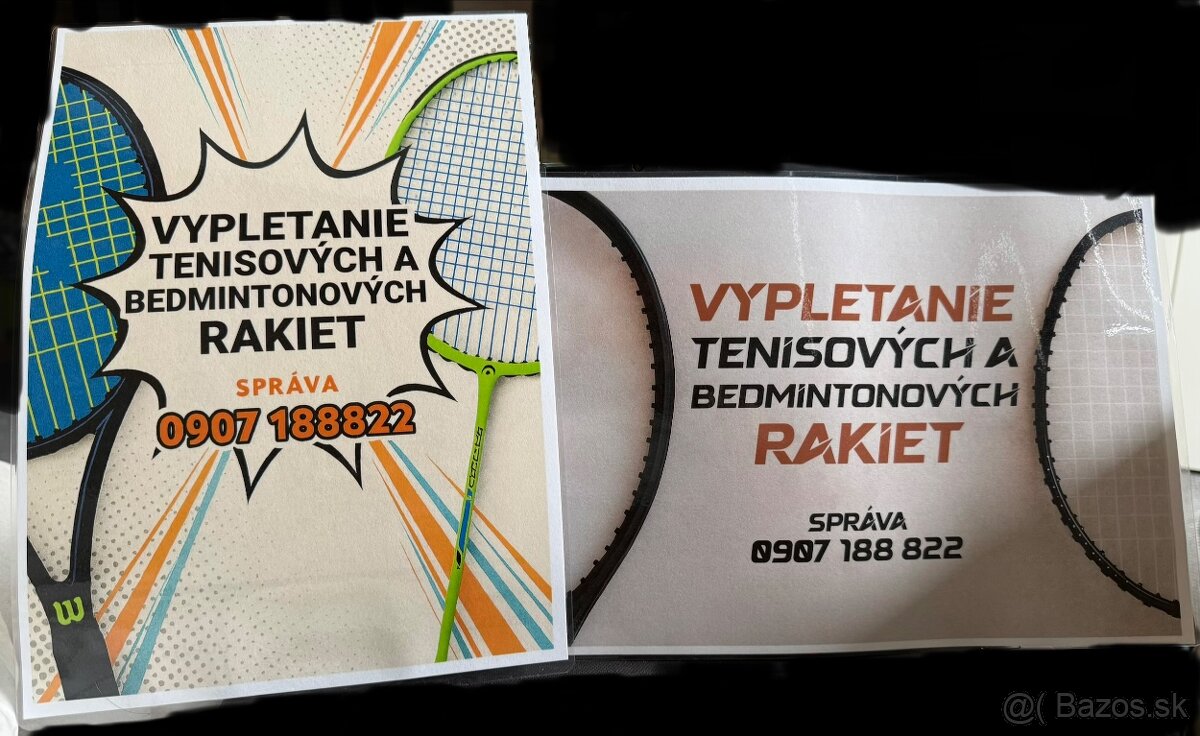 Vypletanie tenisovych rakiet - 13