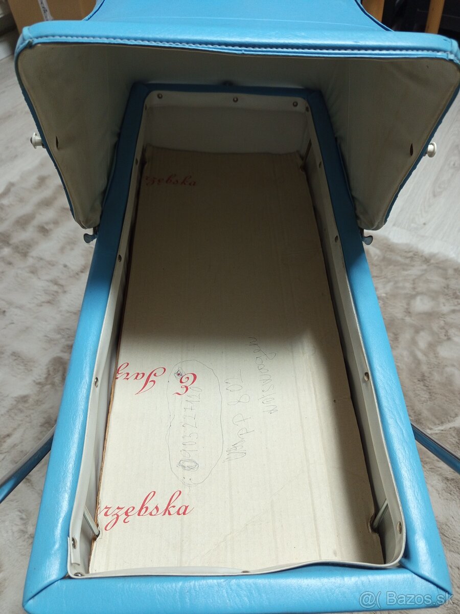 Detský retro kočík kočiar pre bábiky - 13