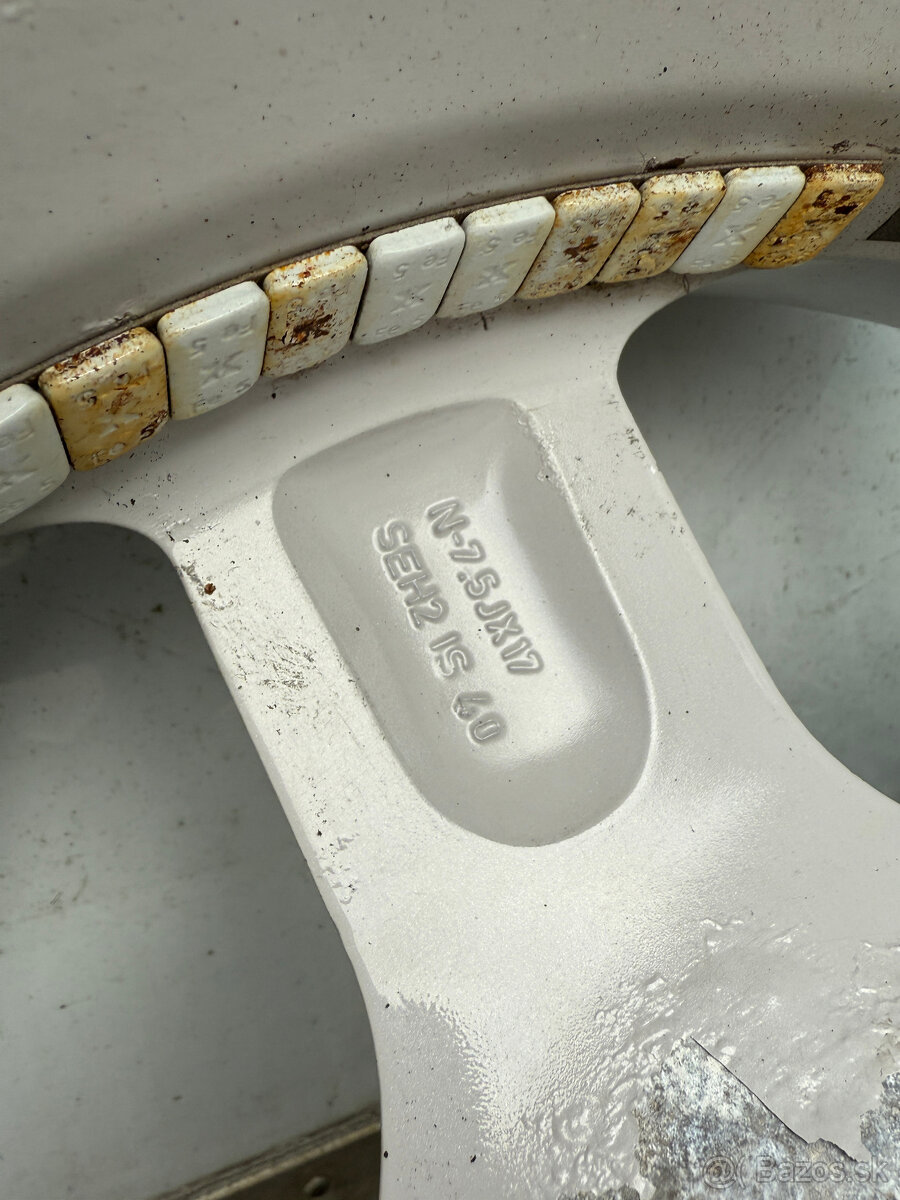 PREDÁM sadu 17" AL disky BMW X5 e53 / Volkswagen Touareg,T5 - 13