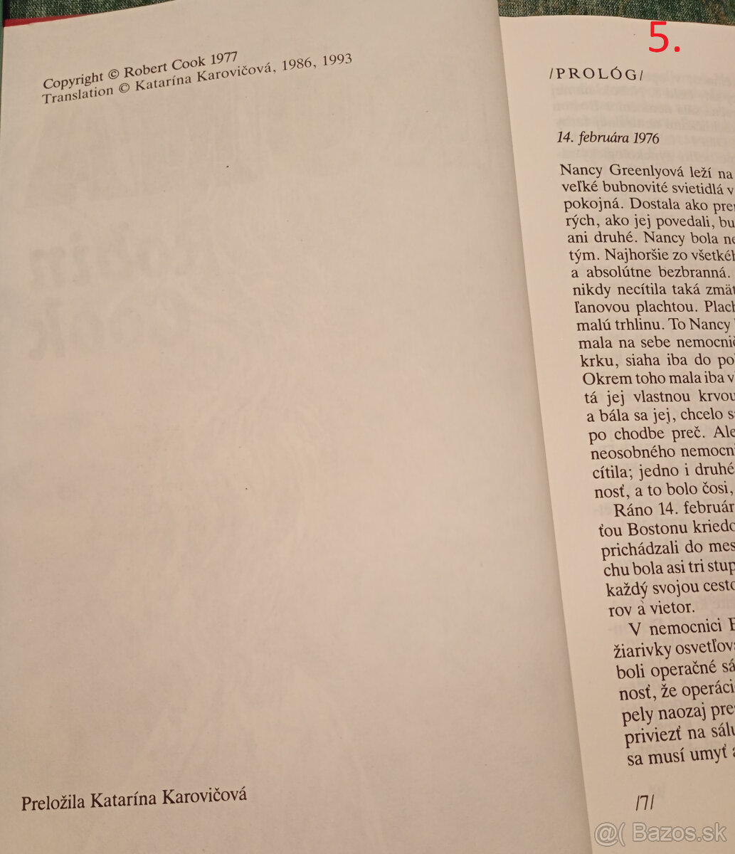 Robin Cook - knihy na predaj (8.) - 13