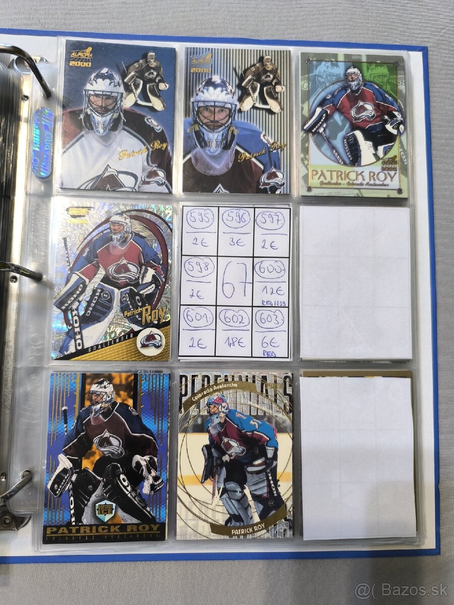 Hokejové kartičky - Patrick Roy 3 - 13