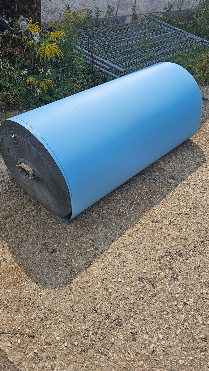 Fólia modrá - nová nepoužitá - pevná odolná - 13