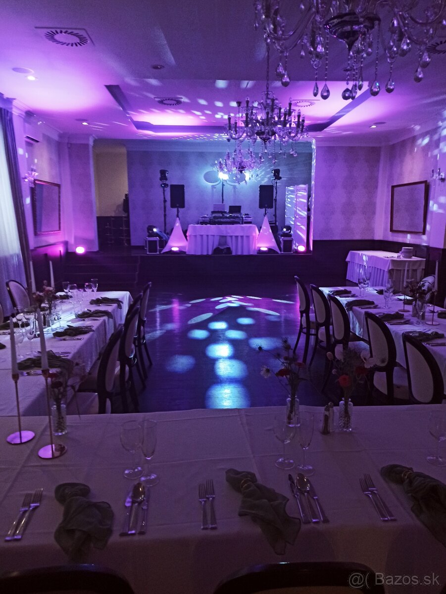 Osvetlenie, plazivý dym, iskry - 13