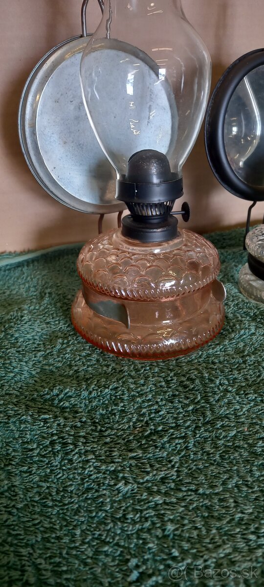 Starožitné petrolejové stolové lampy - 13