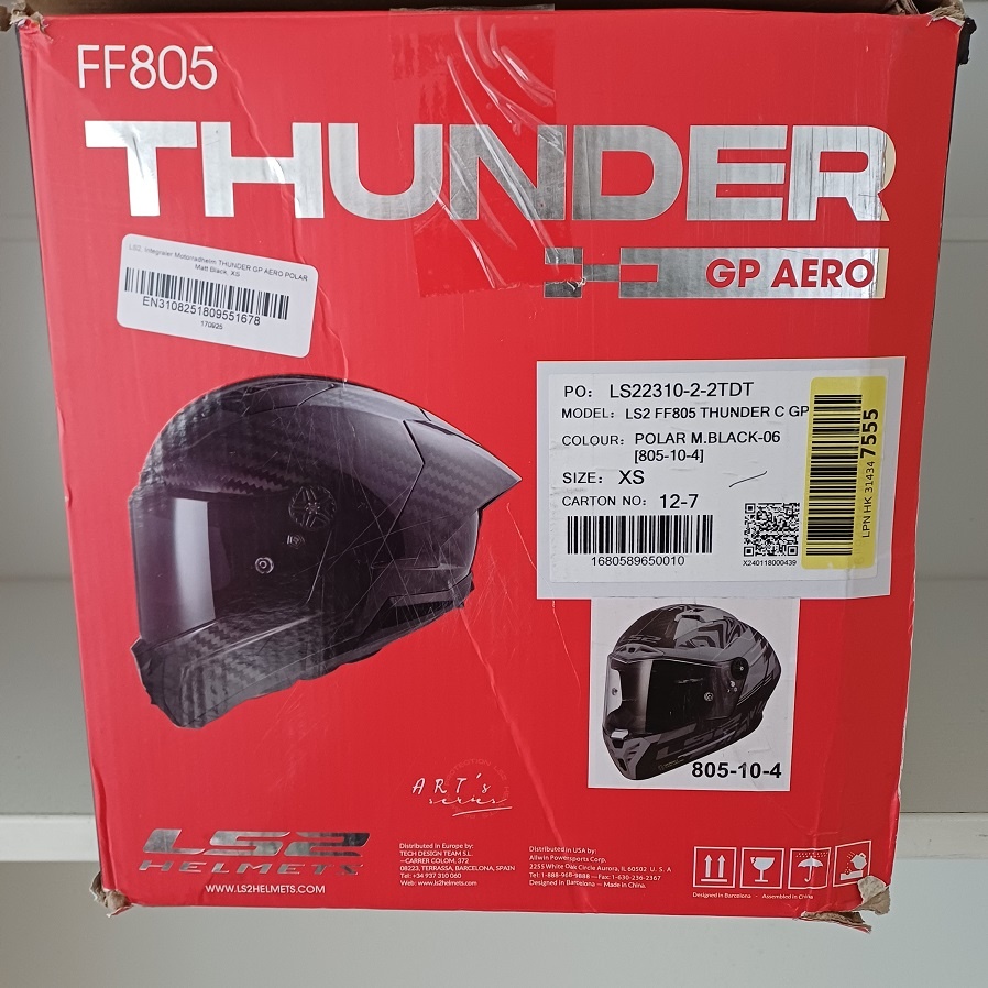 Silniční přilba LS2 Thunder GP Carbon - 13