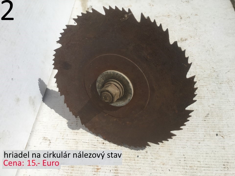 Pílové kotúče a oska na cirkulár - 13