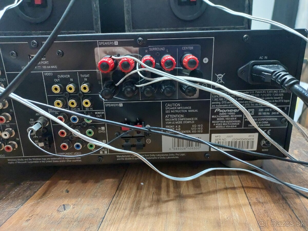 Pioneer VSX-820 - 13