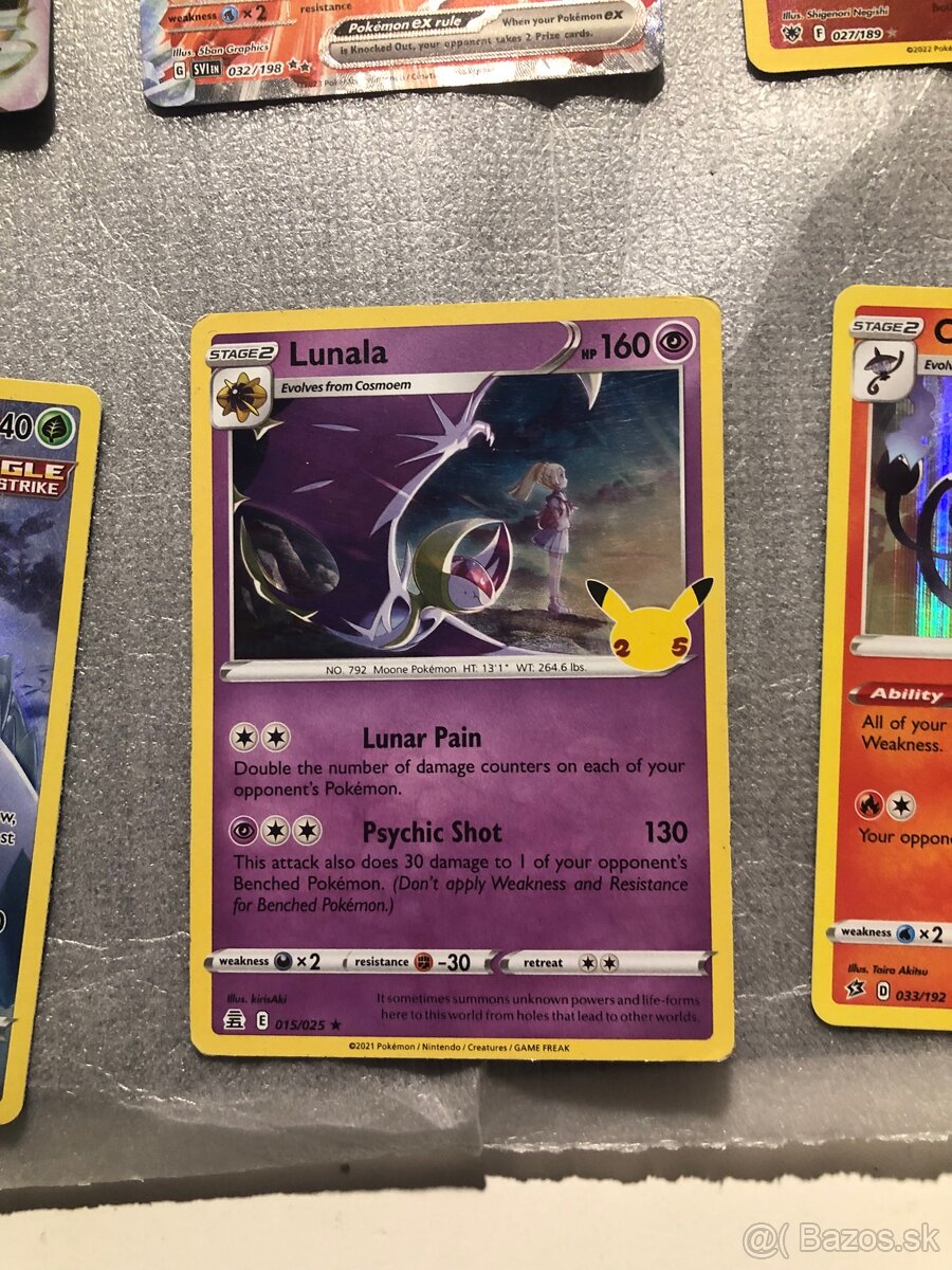 Výber vzácnych POKEMON kariet - 13