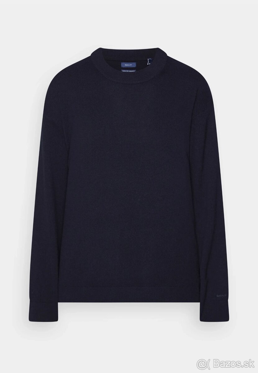 tmavomodrý sveter gant S - 13