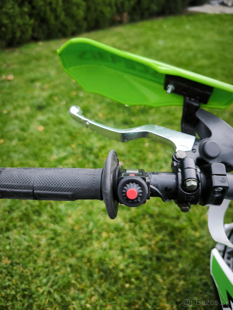 Pitbike 125cc 17/14 E-Start Zelená - 13