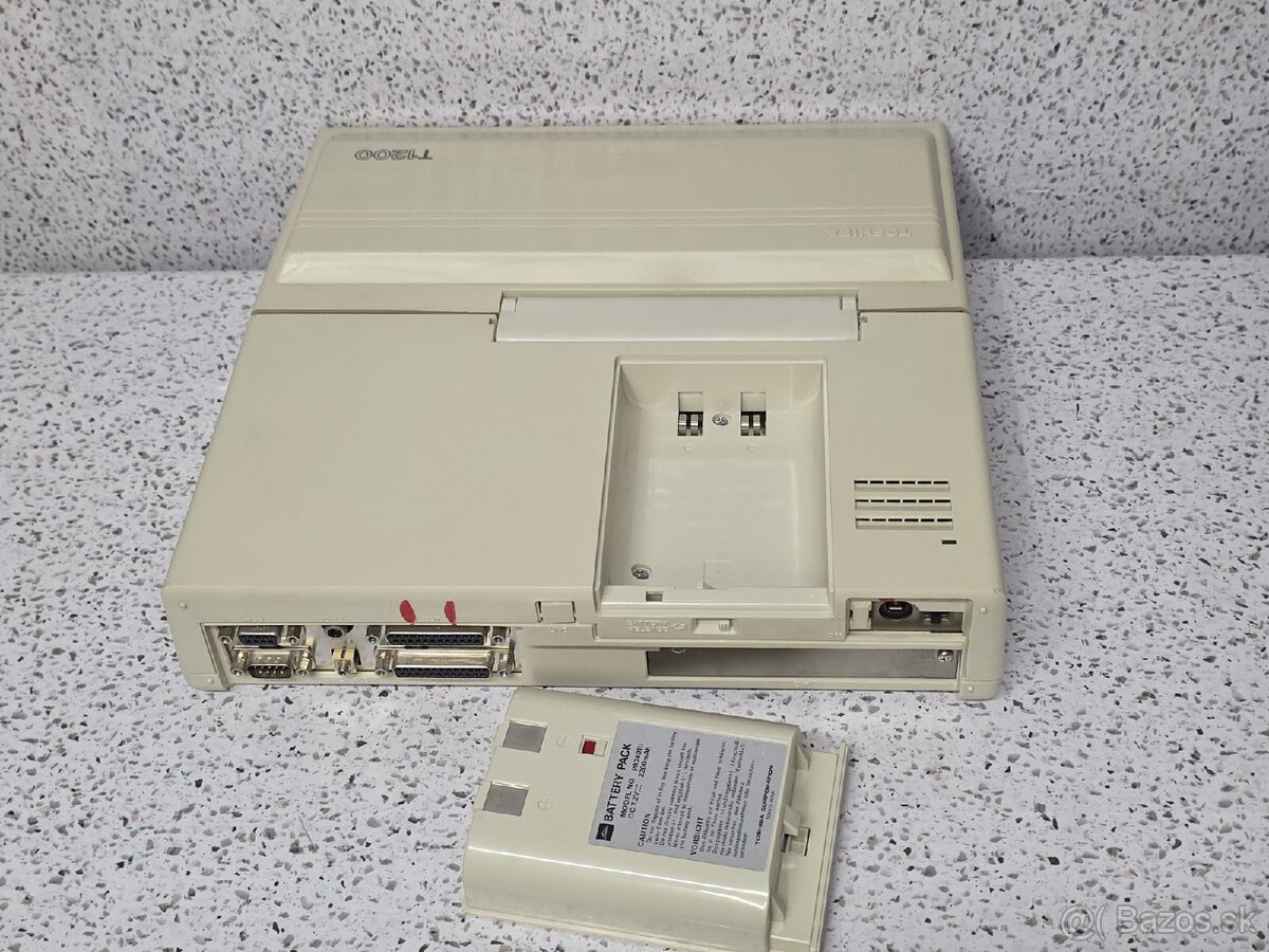 RETRO LAPTOP 》 TOSHIBA T1200 》HISTORICKÝ NOTEBOOK - 13