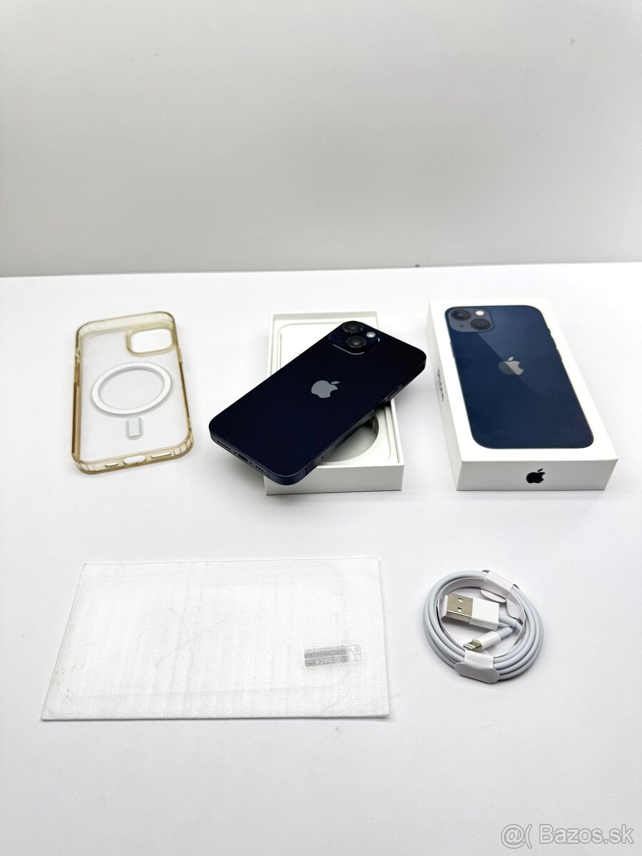 iPhone 14 128GB MIDNIGHT 100% NOVÁ BATÉRIA - 13
