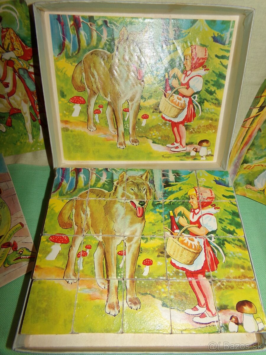 Retro KOCKY M. F. KVĚCHOVÁ - KRÁSNY STAV - 13