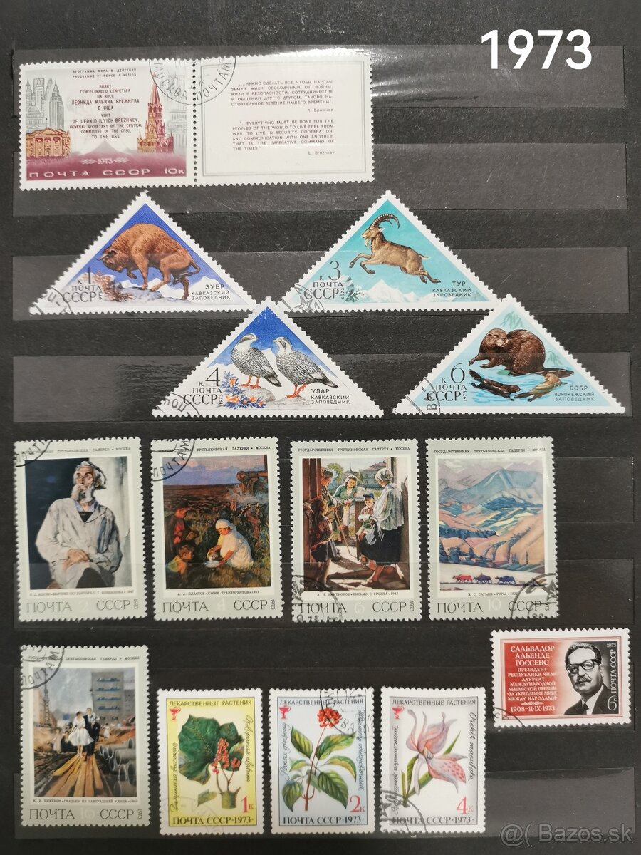 Predám známky ZSSR - 13