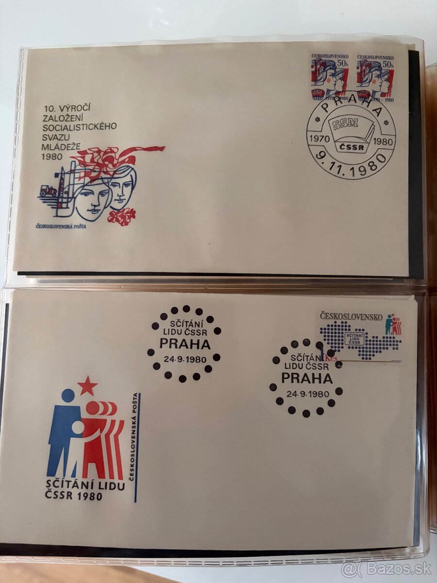 ALBUM PRÍLEŽITOSTNÝCH OBÁLOK ČSSR (FDC) – 1980–1982 - 13