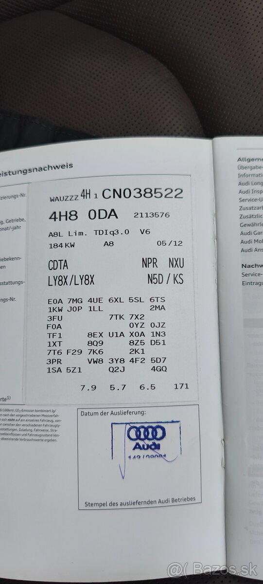 Audi A8 long 3.0 tdi - 13