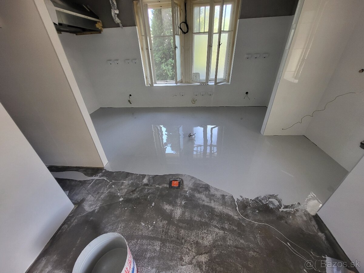 Epoxidova podlaha, stierka, nater - 13