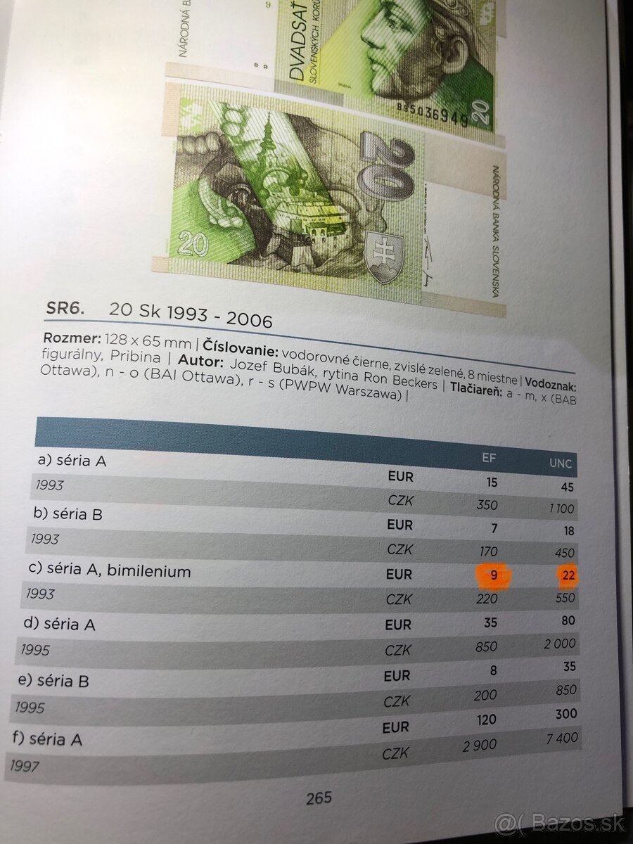 Bankovky ČSR a Slovensko - 13