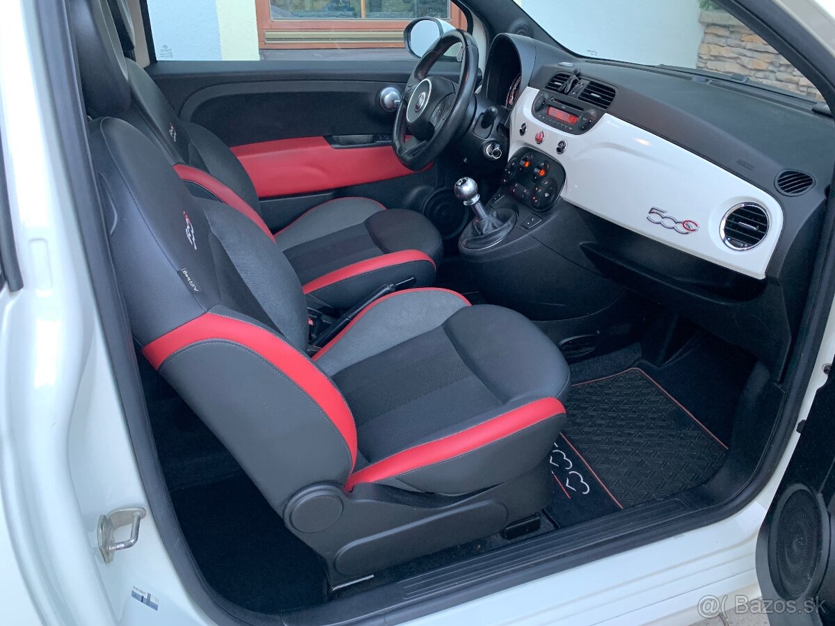 Fiat 500C 1,2 benzín,35800km - 13