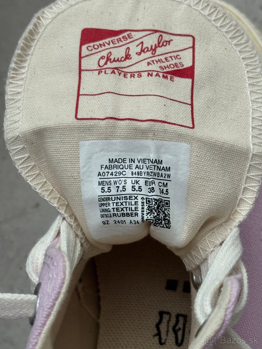 Converse Chuck Taylor 70 Pink - 13