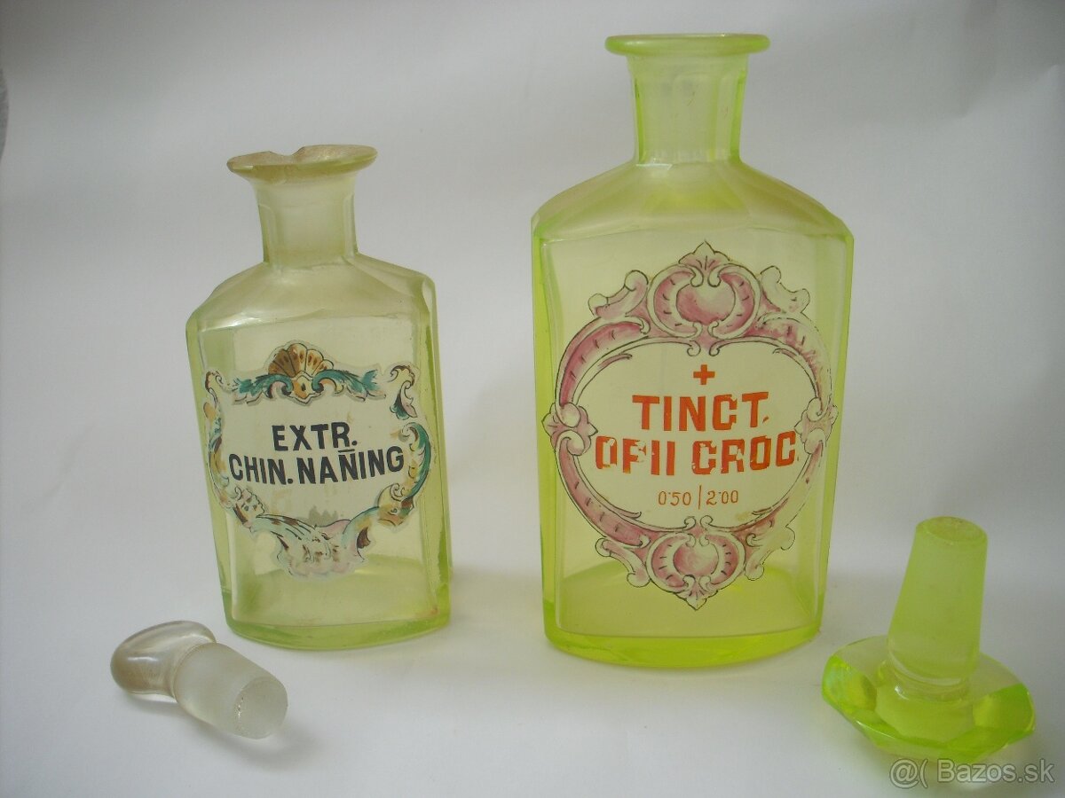 Predam zbierka starozitna lekarenska nadoba, flaska... - 13