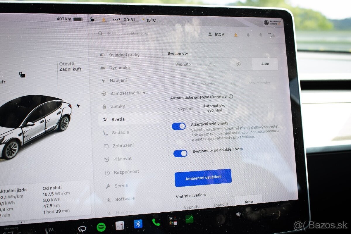 Tesla Model 3 Long Range Refresh SOH 86%, Matrix,Tepelko,DPH - 13