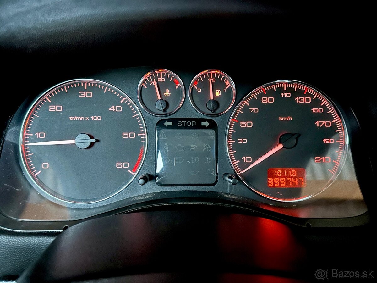 Peugeot 307 SW Facelift 1.6HDI 80kw Nová STK - 13