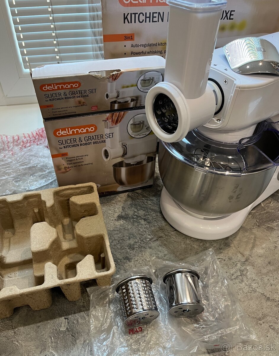 Kuchynský robot Delimano Deluxe set s doplnkami - 13