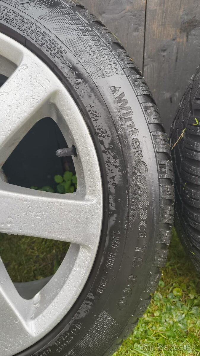 ALUTEC Germany 7.5J ET 28 zimne Continental 225 50 R17 5x112 - 13