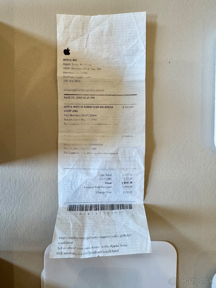 Apple WATCH 42mm 1. generácia - 13