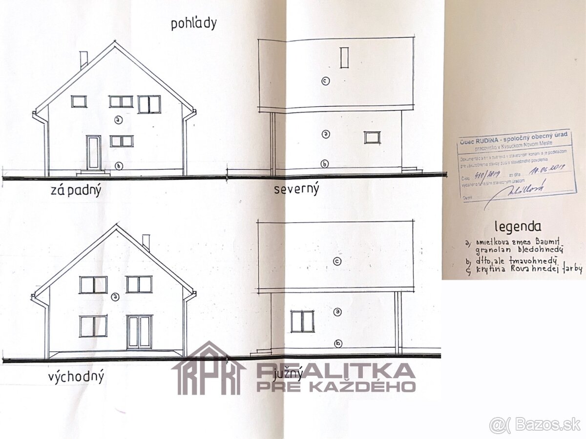REZERVOVANÉ: Pekný stavebný pozemok v Nesluši s projektom - 13
