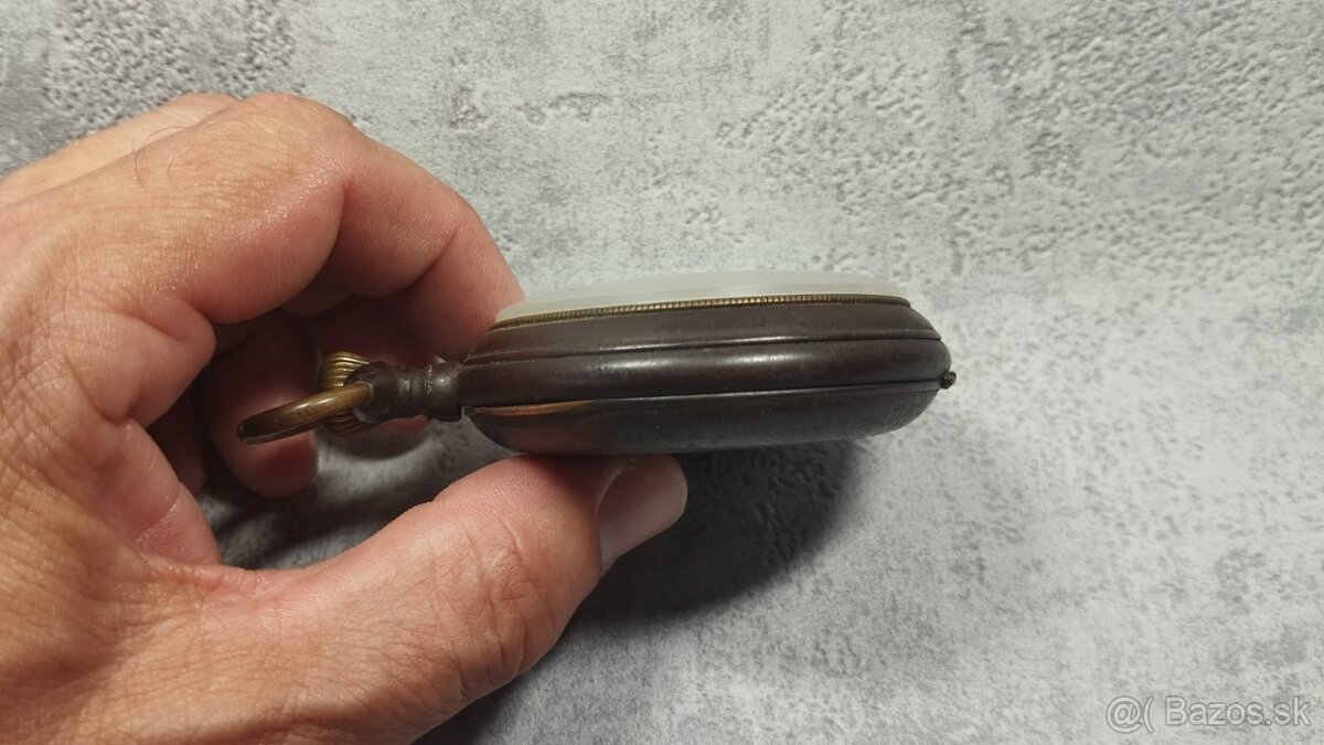 elké kapesní hodinky zřejmě zn. Régulatéur. 67mm, 188g - 13