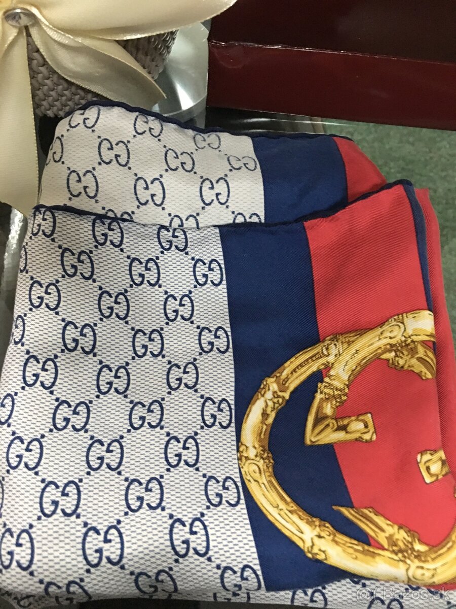 GUCCI originál 100%hodvab satka - 13