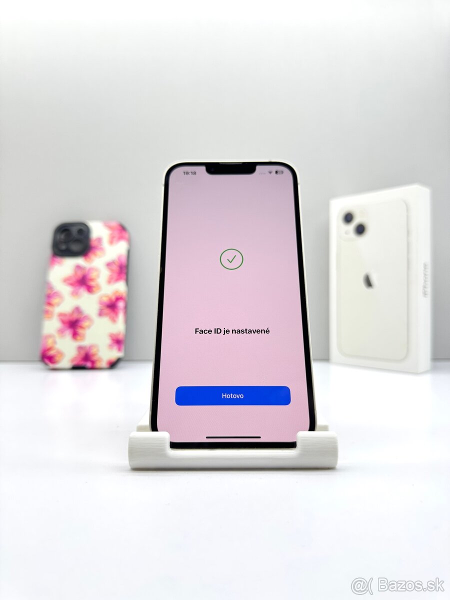 iPhone 13 128GB WHITE ORIGINÁL STAV+PRÍSLUŠENSTVO - 13