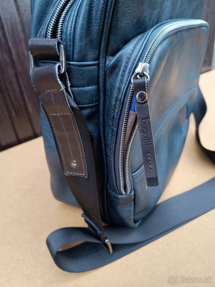 Pánska taška Bugatti (cez plece, na notebook) - 13