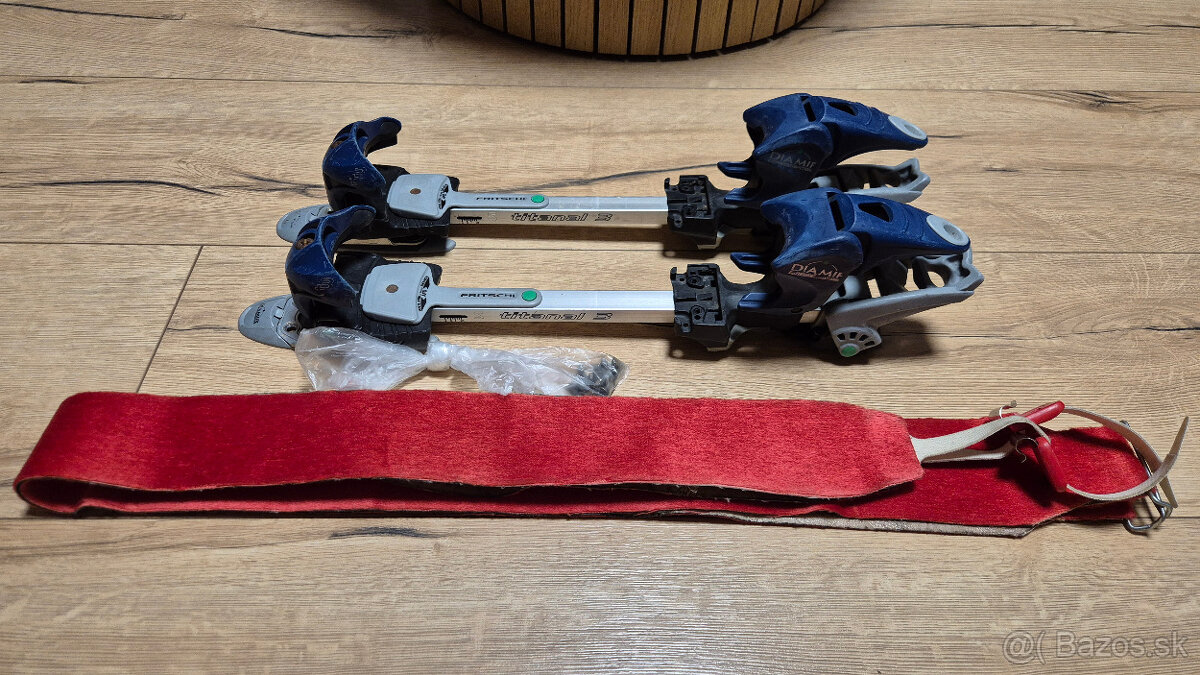 Predám 2x skialp set a viazanie s pásom + čiapka Swix gratis - 13