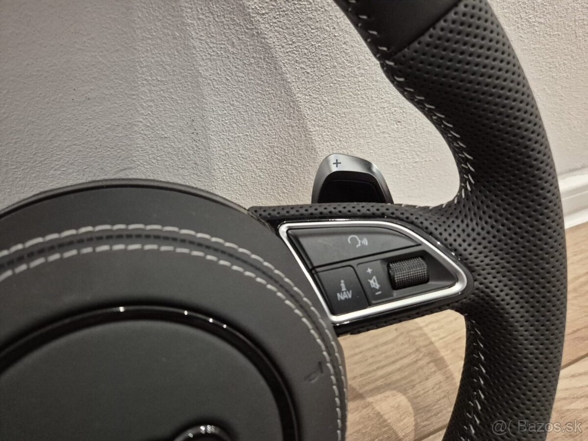 VOLANT AUDI KOŽENÝ MULTIFUNKCNY + AIRBAG - 13
