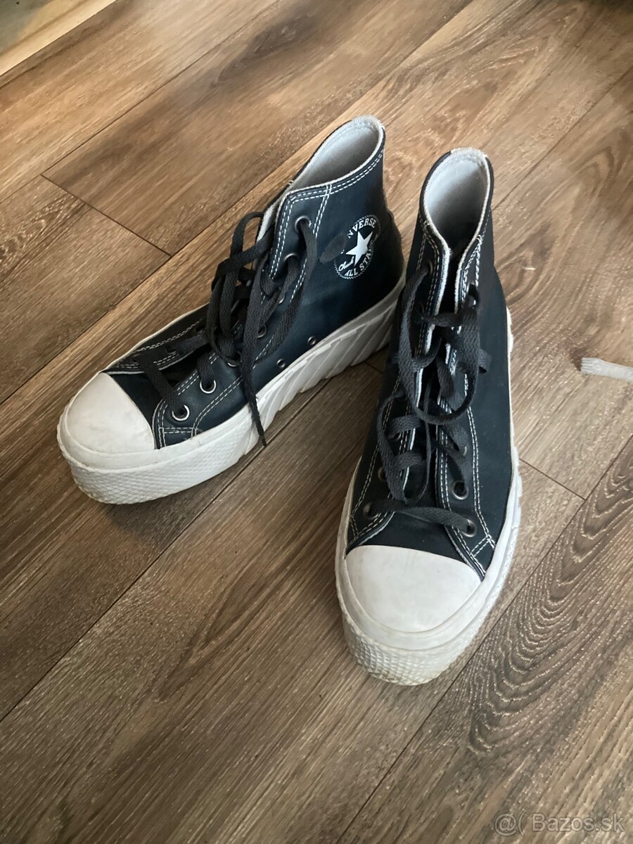 converse tenisky na vysokejplatforme - 13